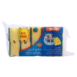 ايكو تولي إسفنجة وسيفة 8+2 مجانا