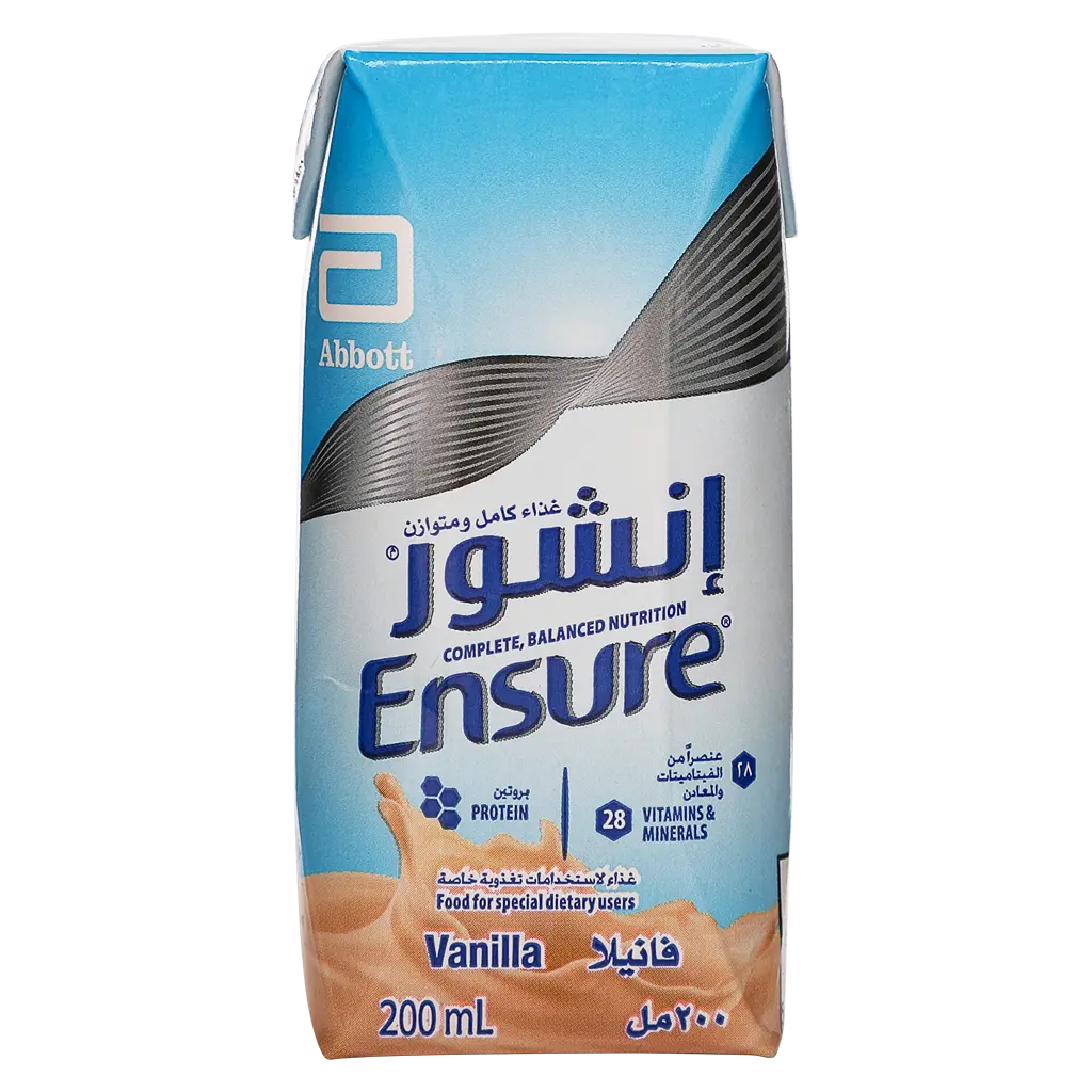 Ensure Liquid Milk Vanilla 200 ml  - view 1
