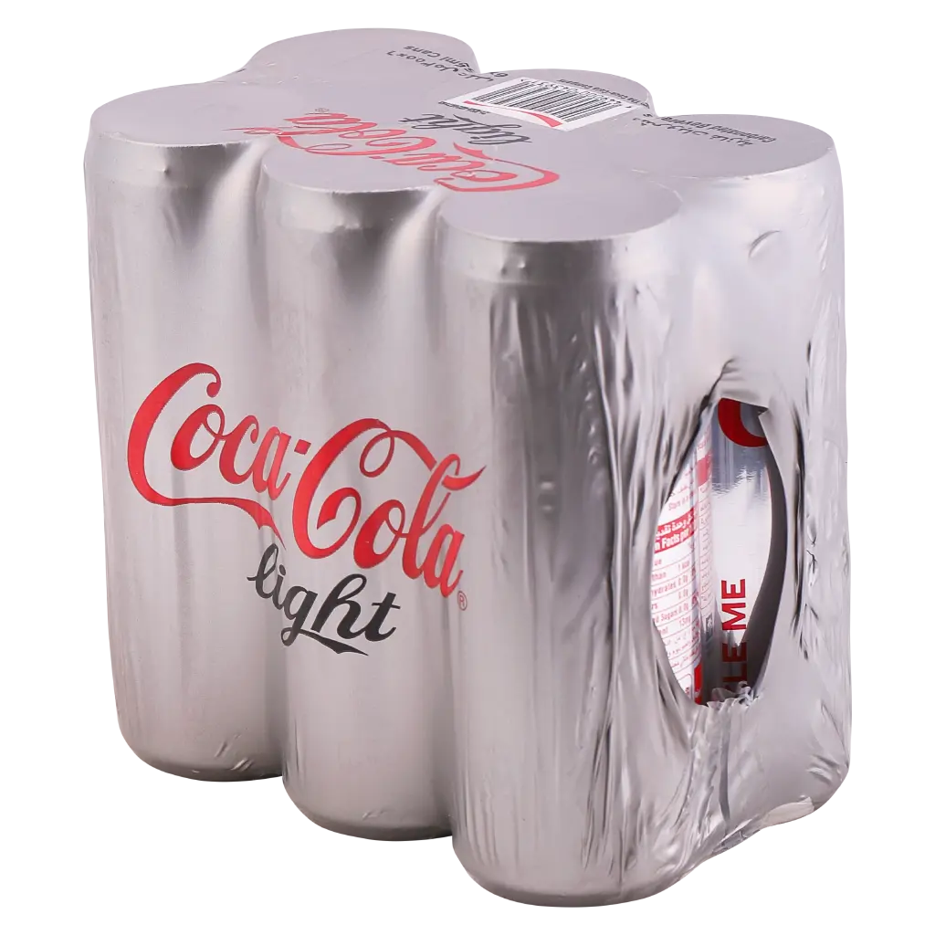 Coca Cola Light Soft Drink  6 x 355ml - view 2