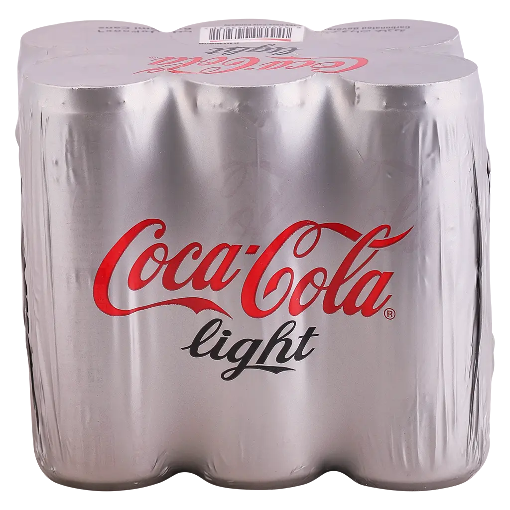 Coca Cola Light Soft Drink  6 x 355ml - view 3