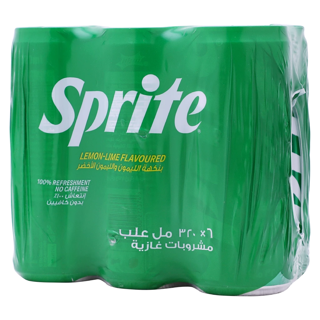 سبرايت مشروب غازي 6 حبة 320 مل