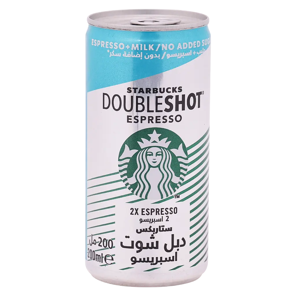 Starbucks Doubleshot Espresso Ice Coffee No Added Sugar 200 ml - view 4