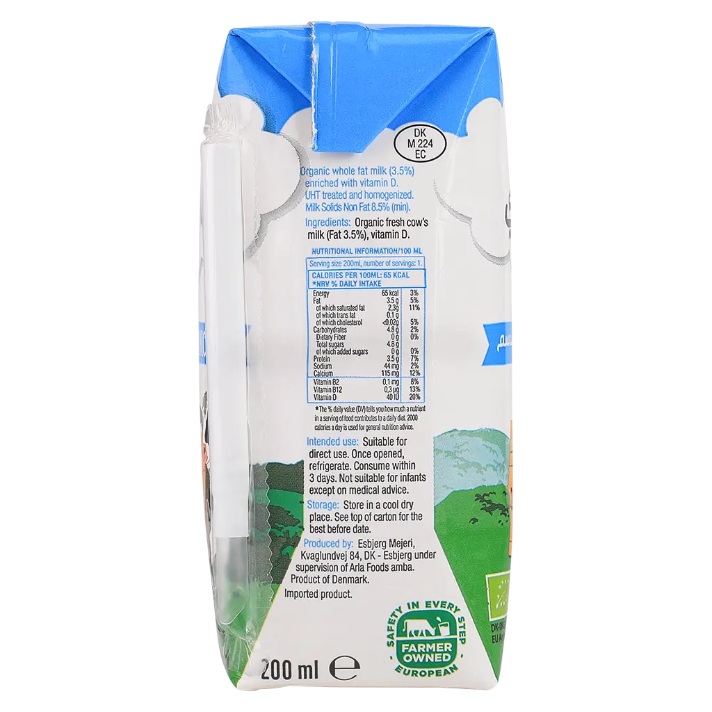 Arla Organic Milk Full Fat 200 ml - view 7