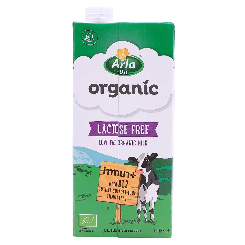 Arla Organic Milk Lactose-Free Low Fat 1L - view 6