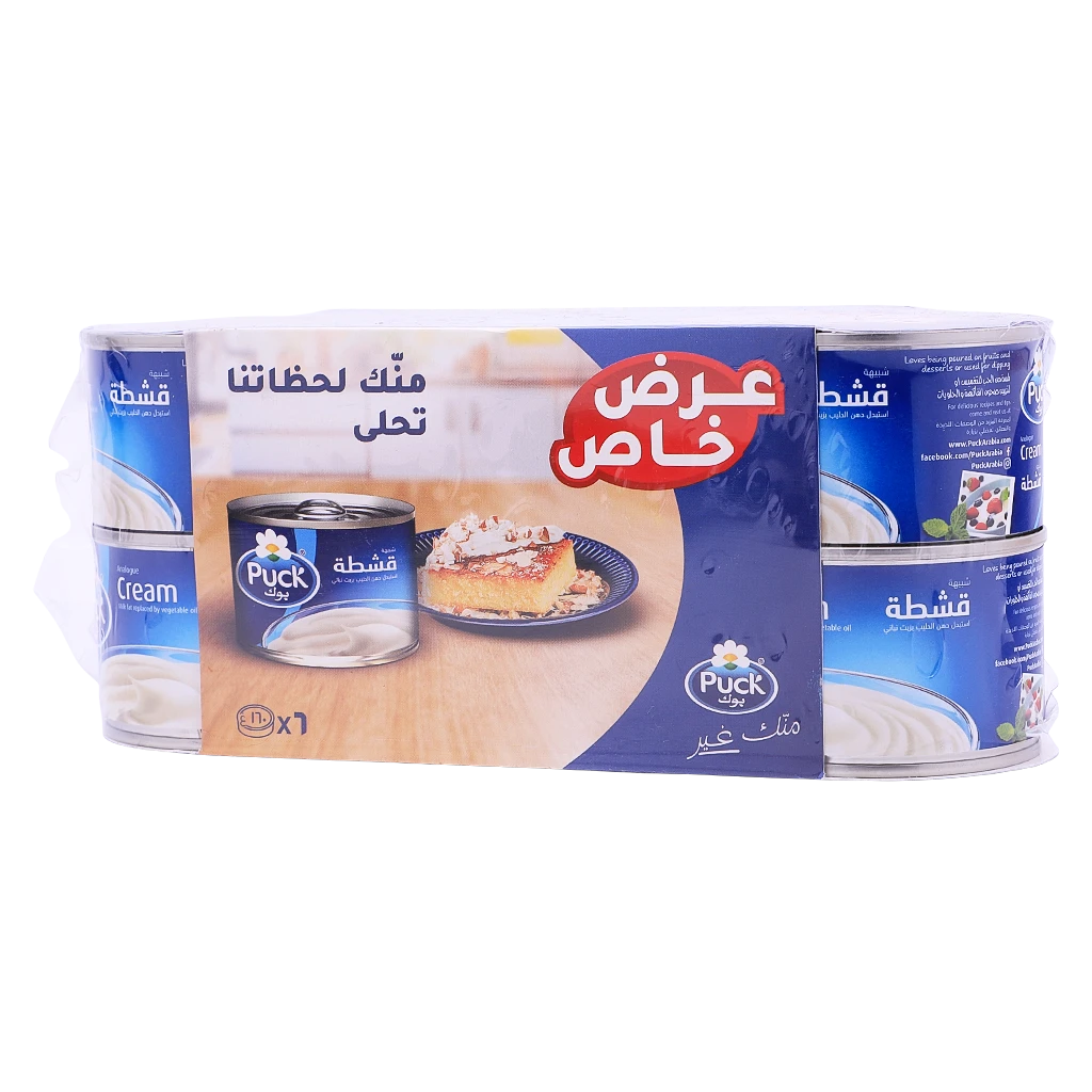 بوك علبة شبيه قشطة 6 حبات 160 جم