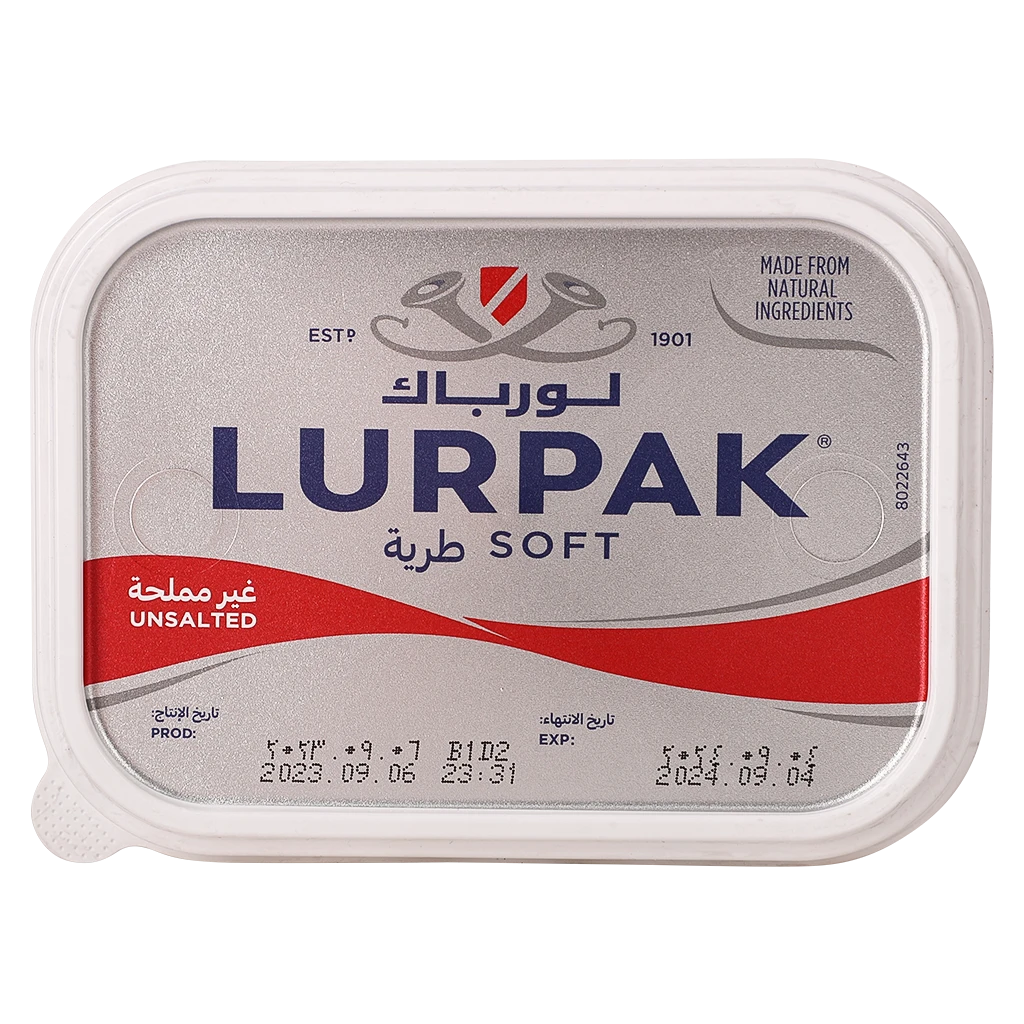 Lurpak Butter Soft Unsalted 200G