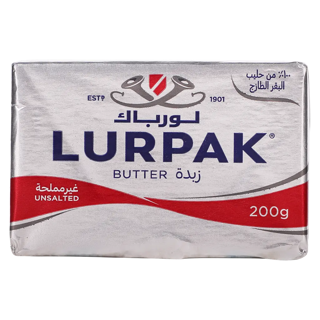 Lurpak Unsalted Butter 200 gm - view 2