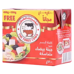 The Three Cows Analogue White Cheese 500 gm