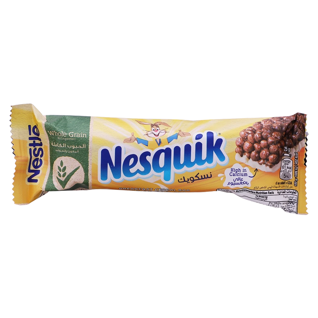 Nesquik Chocolate Cereal Bar 25 gm