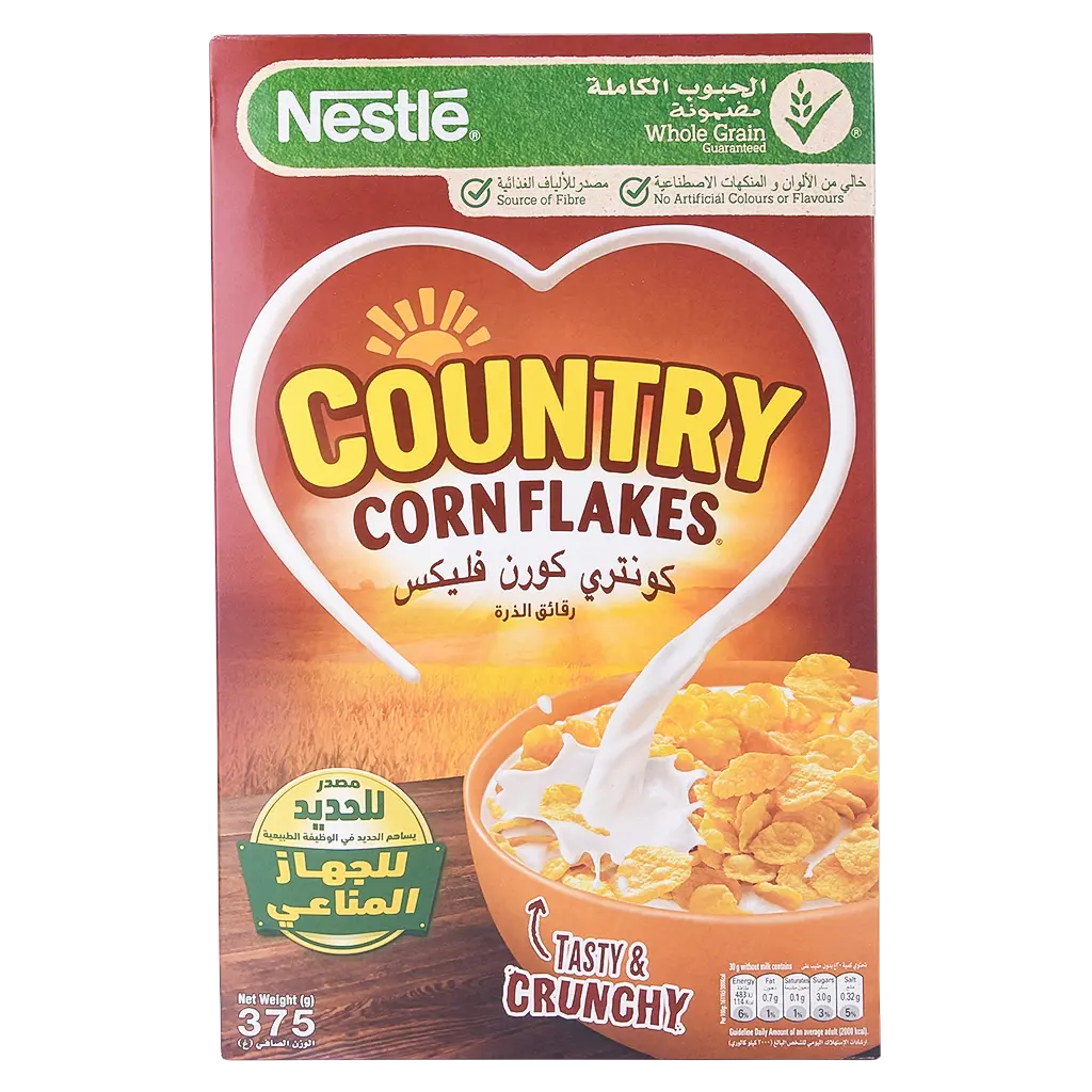 Country Corn Flakes Cereal 375 gm - view 2