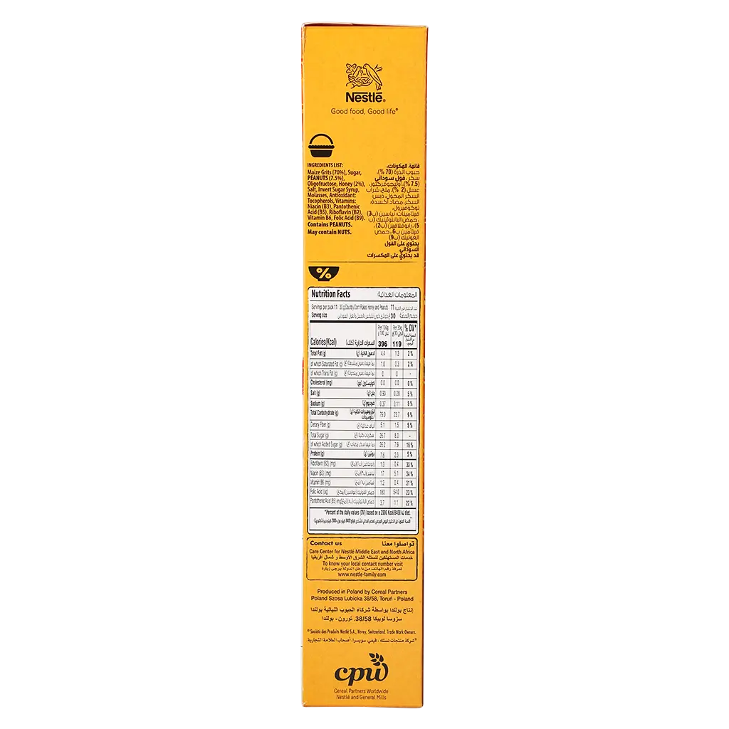 Country Corn Flakes With Honey & Peanuty Flake 350 gm - view 3