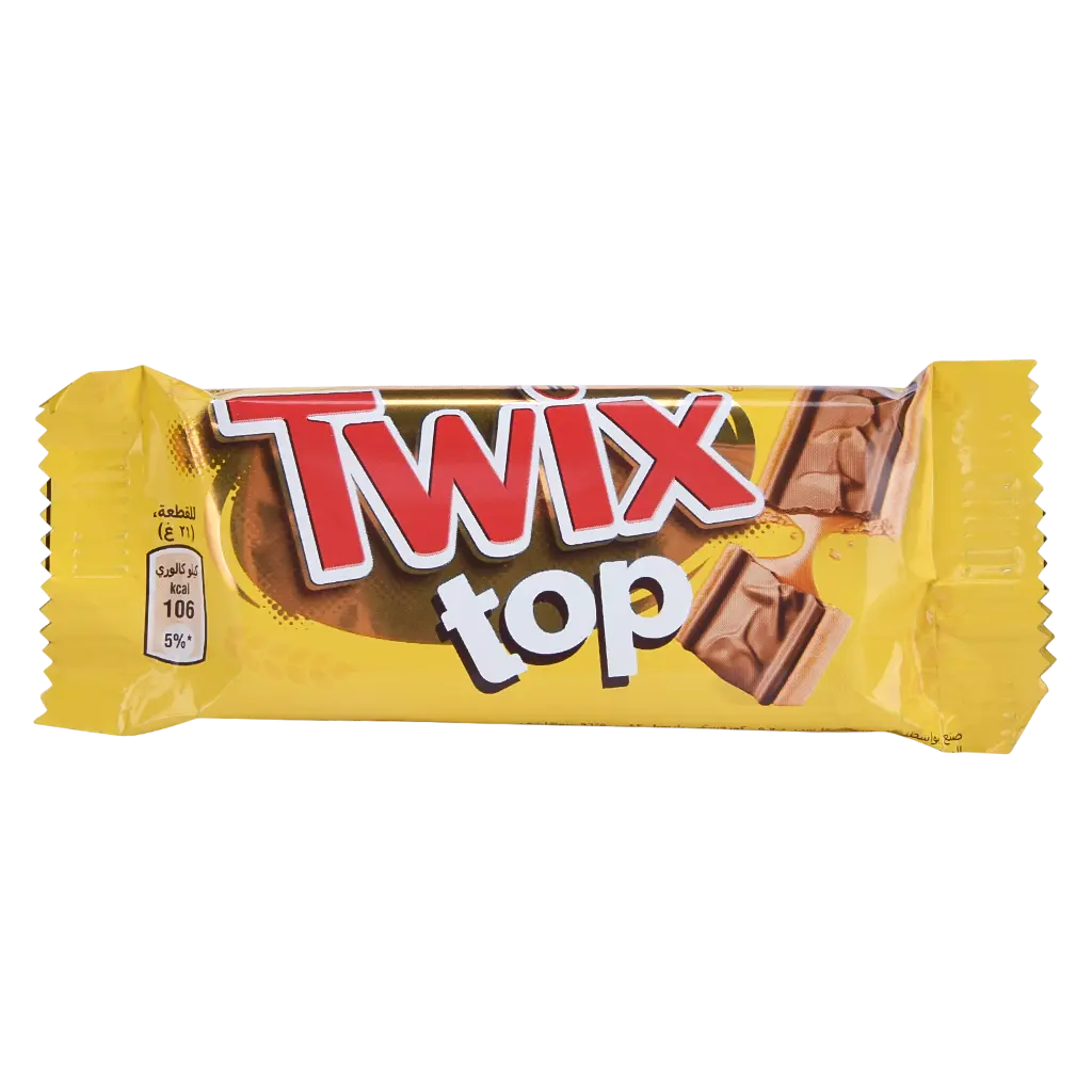 Twix Top Biscuits with Chocolate & Caramel 21 gm - view 1