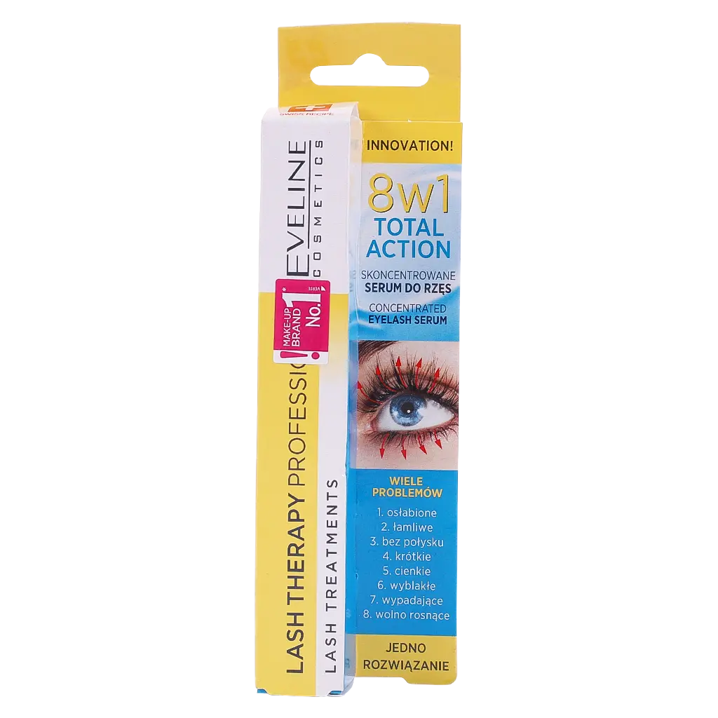 Eveline Total Action 8In1 Concentrated Eyelash Serum 10ml - view 2