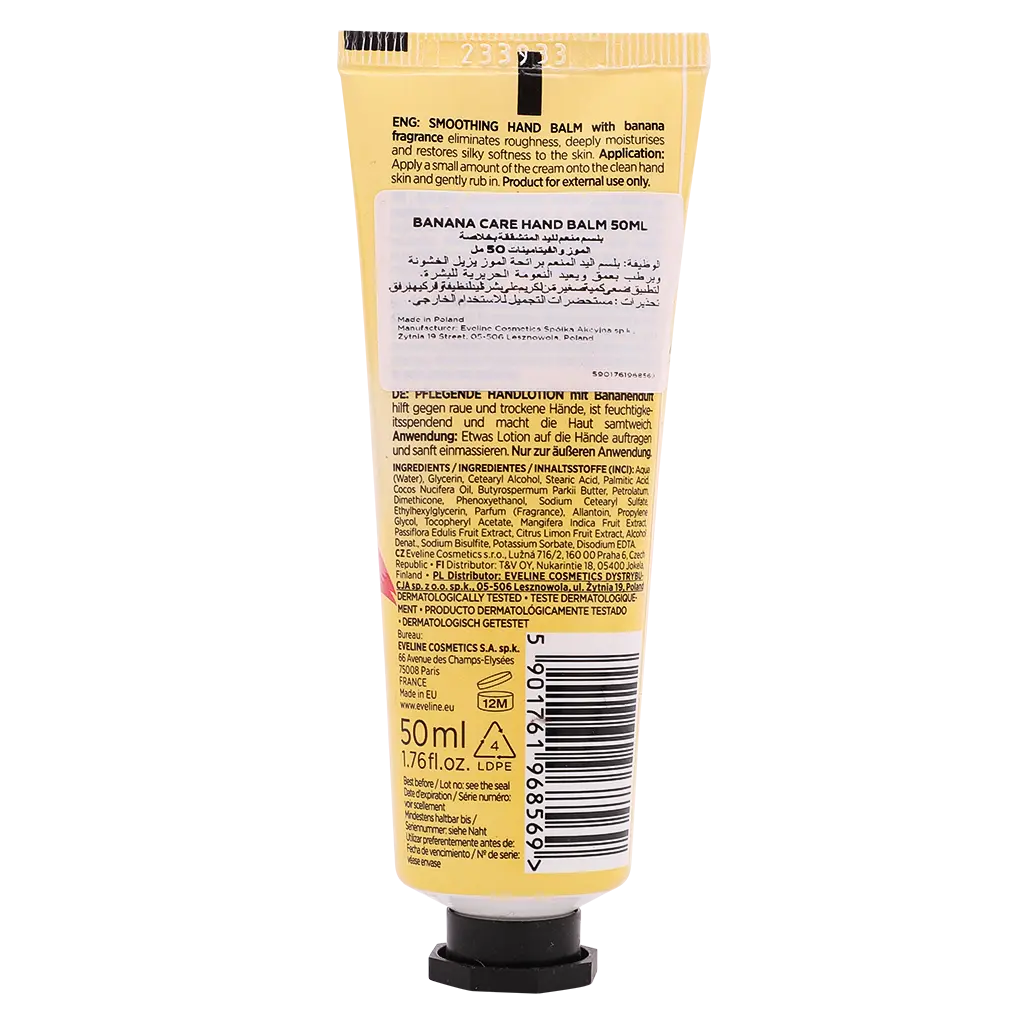 Eveline Banana Smoothing Hand Balm 50ml - view 2
