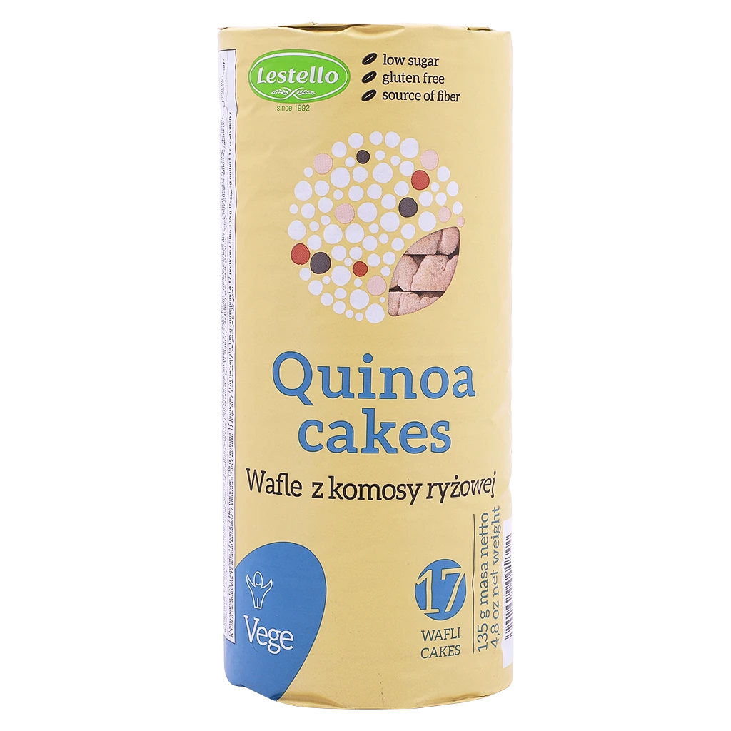 Lestello Quinoa Cakes Gluten Free 135 gm