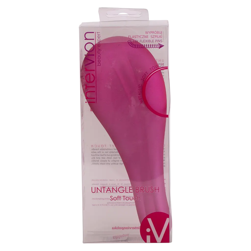 Intervion  Untangle Soft Touch Hairbrush - view 2