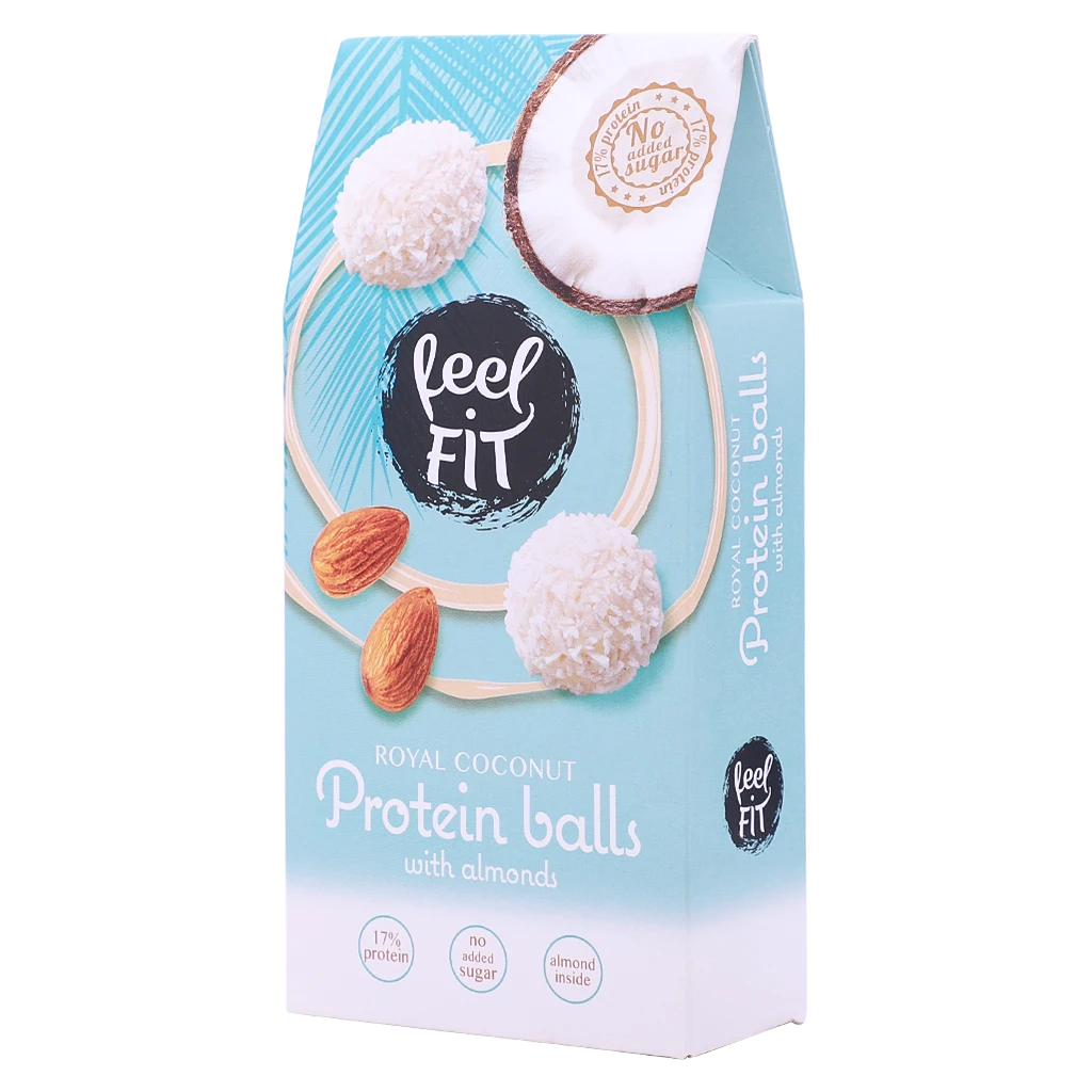 Feel Fit Coconut Almond Protein Wafer Balls 63g 