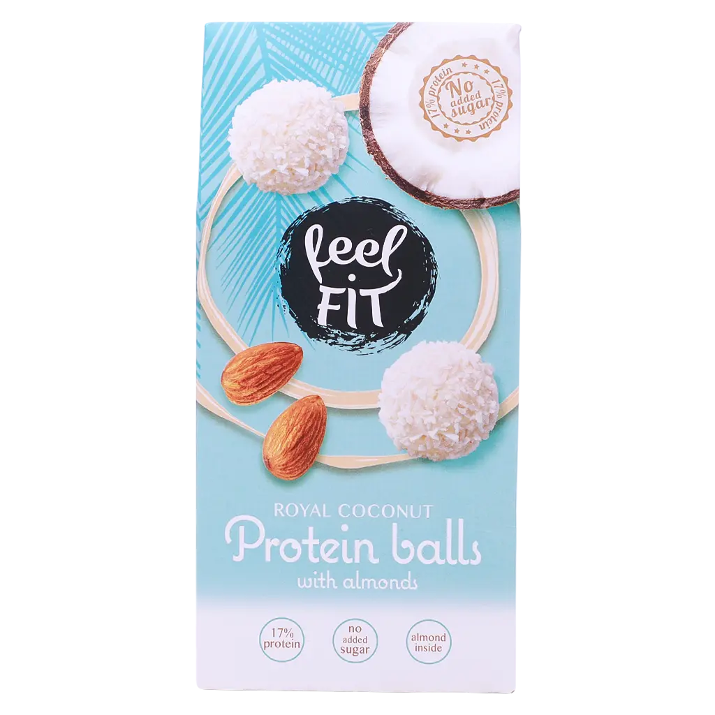 Feel Fit Coconut Almond Protein Wafer Balls 63g  - view 2