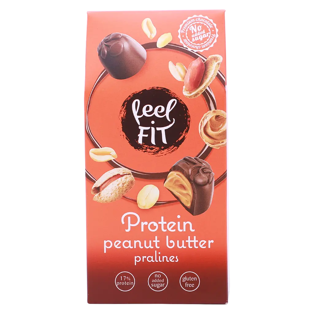 Feel Fit Peanut Butter Protein Pralines 66g - view 2