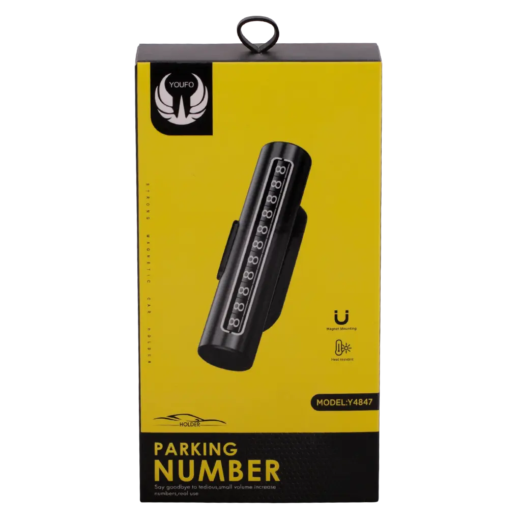 Youfo Car Mobile Number Display Plate - view 4