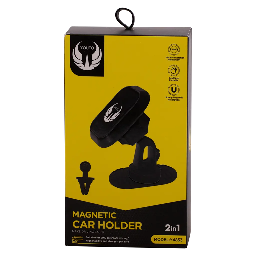 Youfo Magnetic Mobile Phone Holder With Fixed Base - view 3