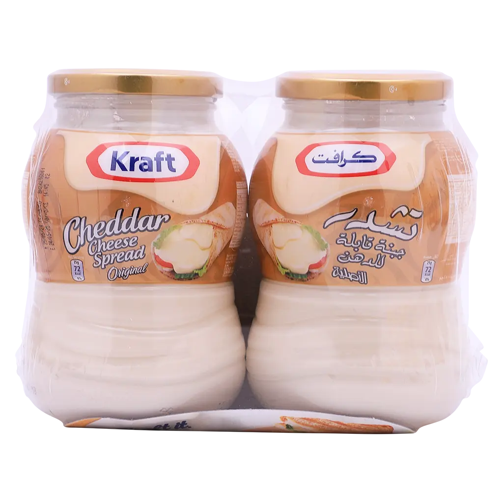 Kraft Spreadable Cheddar Cheese 2 pcs 480 gm - view 2