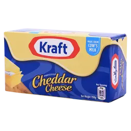 Kraft Cheddar Block Cheese 250G