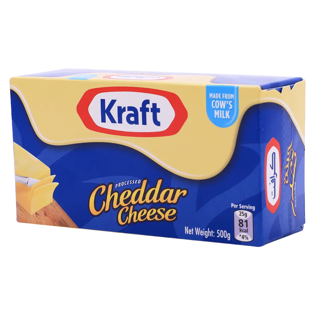 Kraft Block Cheddar Cheese 500 gm - view 4