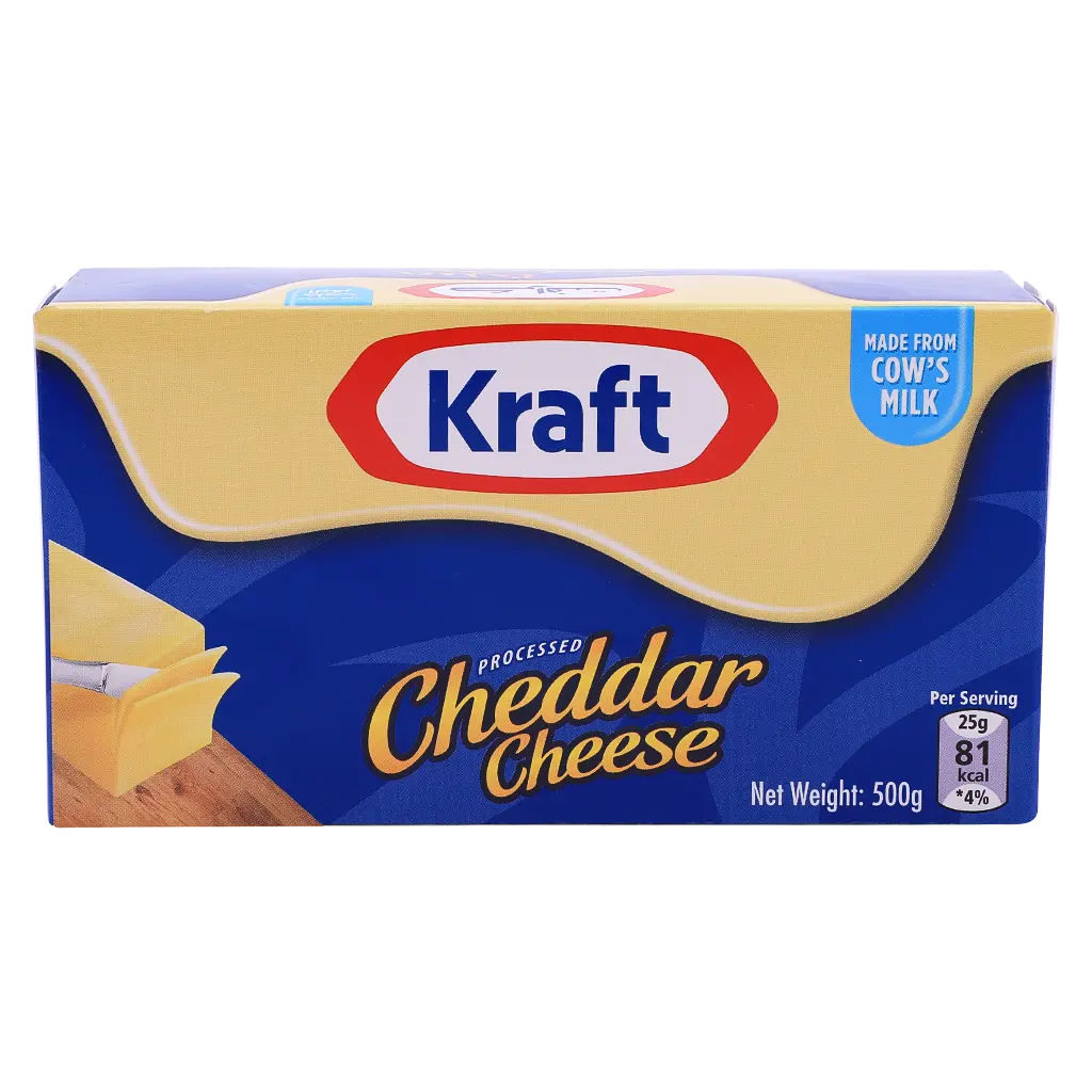 Kraft Block Cheddar Cheese 500 gm - view 5