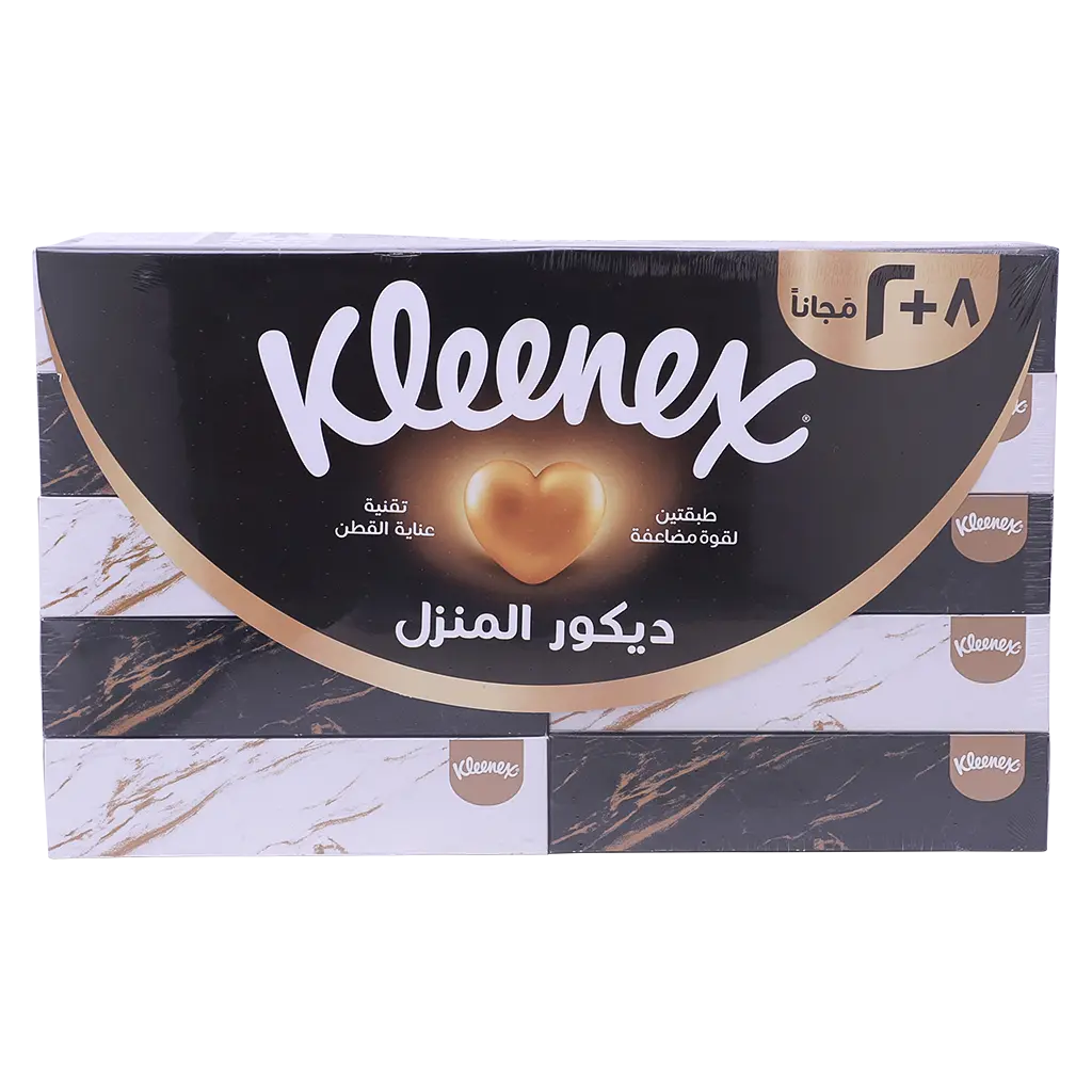 Kleenex Facial Tissue, 8+2 Free 70 Sheets - view 2