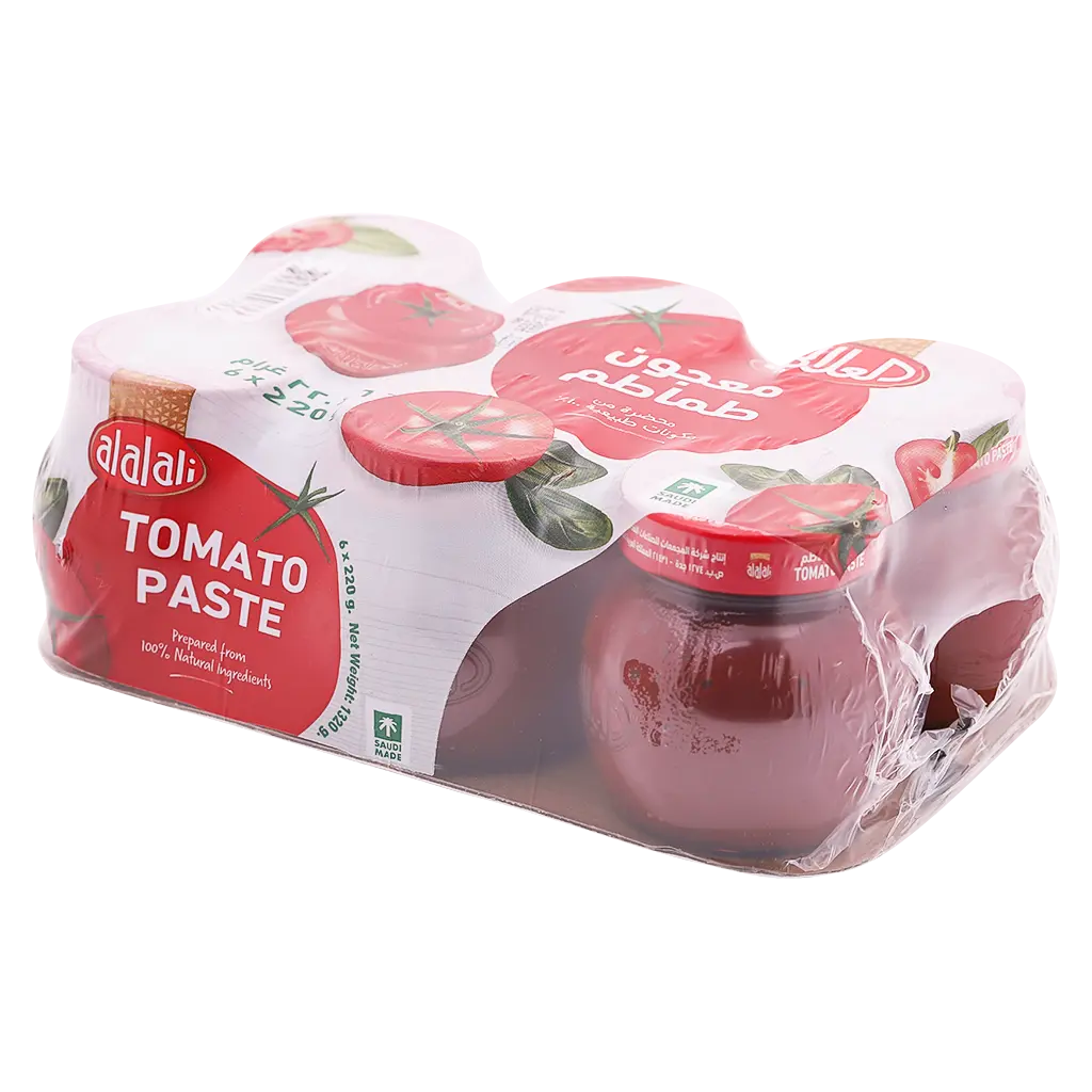 Alalali Tomato Paste Pack 6 PCs 220 gm - view 1