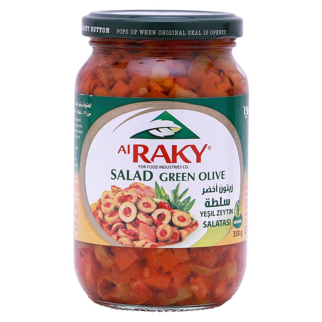 AL Raky Salad green Olive 350 gm