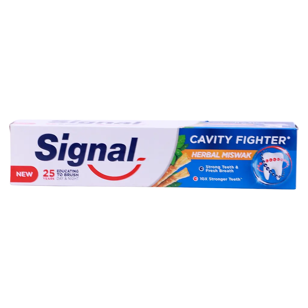 Signal Toothpastes Cavity Fighter Herbal Miswak 120 ml - view 2