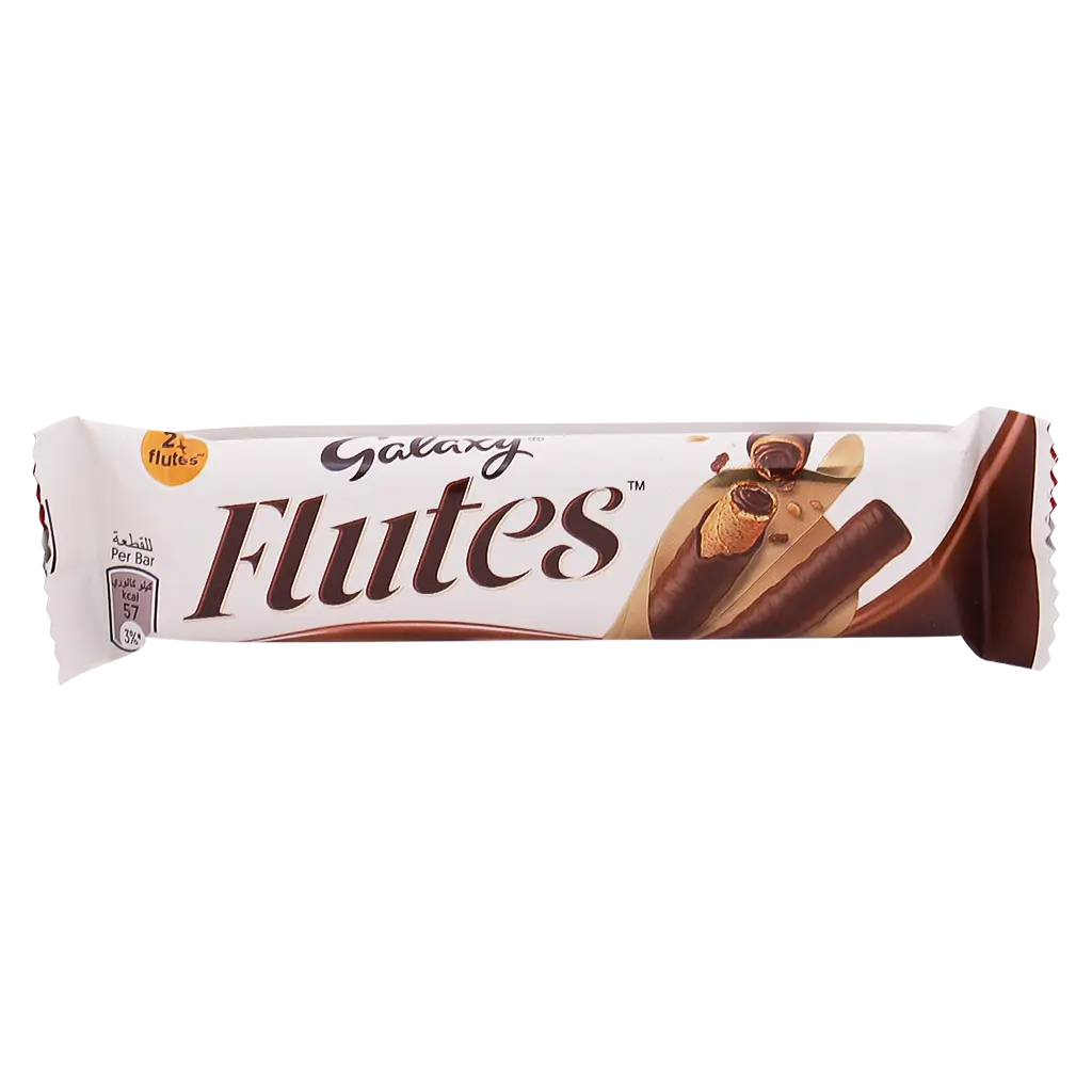 Galaxy Flutes Wafer With Chocolate 2 Fingers 22.5 gr - view 2