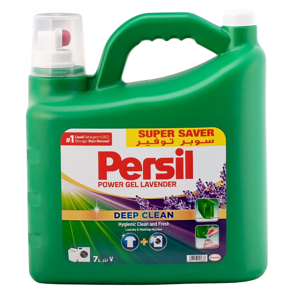 Persil Power Gel Liquid Laundry Detergent lavender 7L - view 1