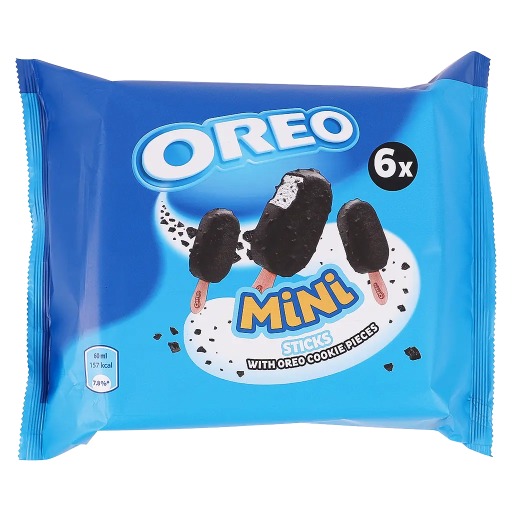 Oreo Mini Sticks Ice Cream 6X60ML - view 1