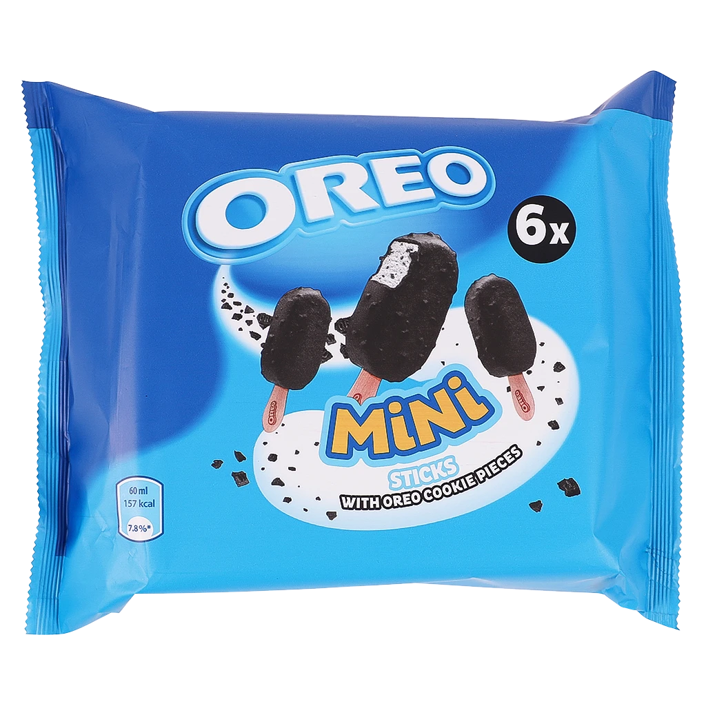 Oreo Mini Sticks Ice Cream 6X60ML