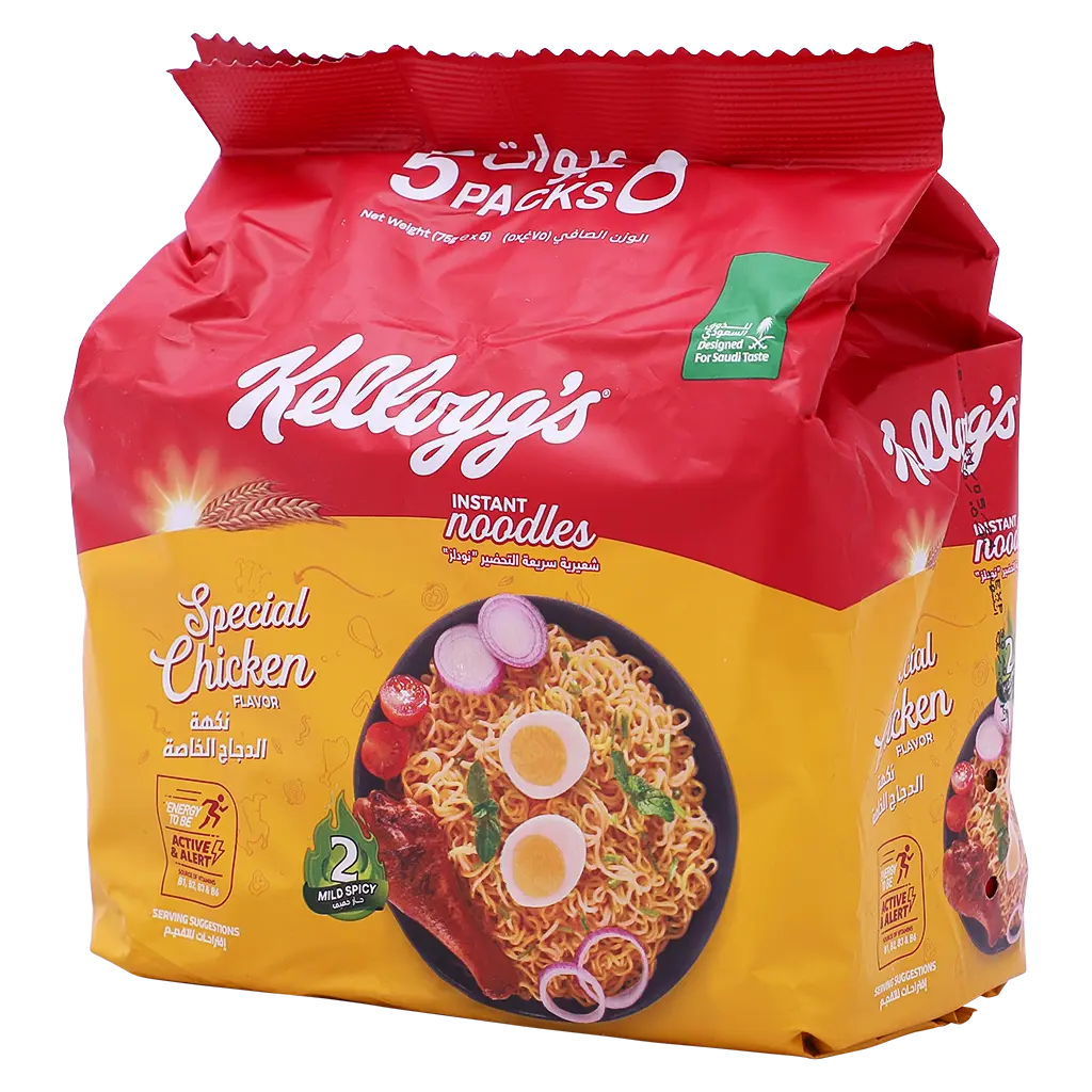 Kellogg's Instant Noodles Special Chicken Flavor 5 pcs 75 gm - view 2