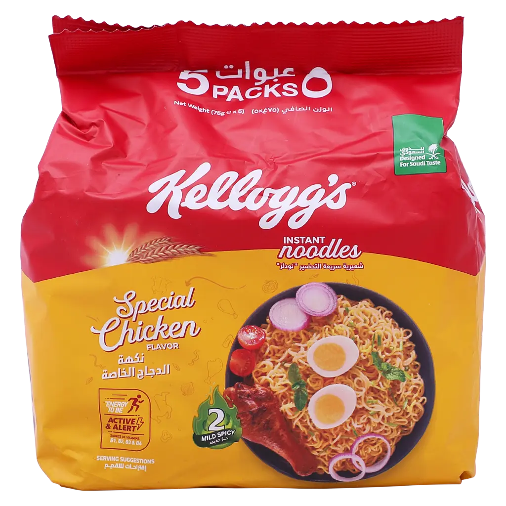Kellogg's Instant Noodles Special Chicken Flavor 5 pcs 75 gm - view 3