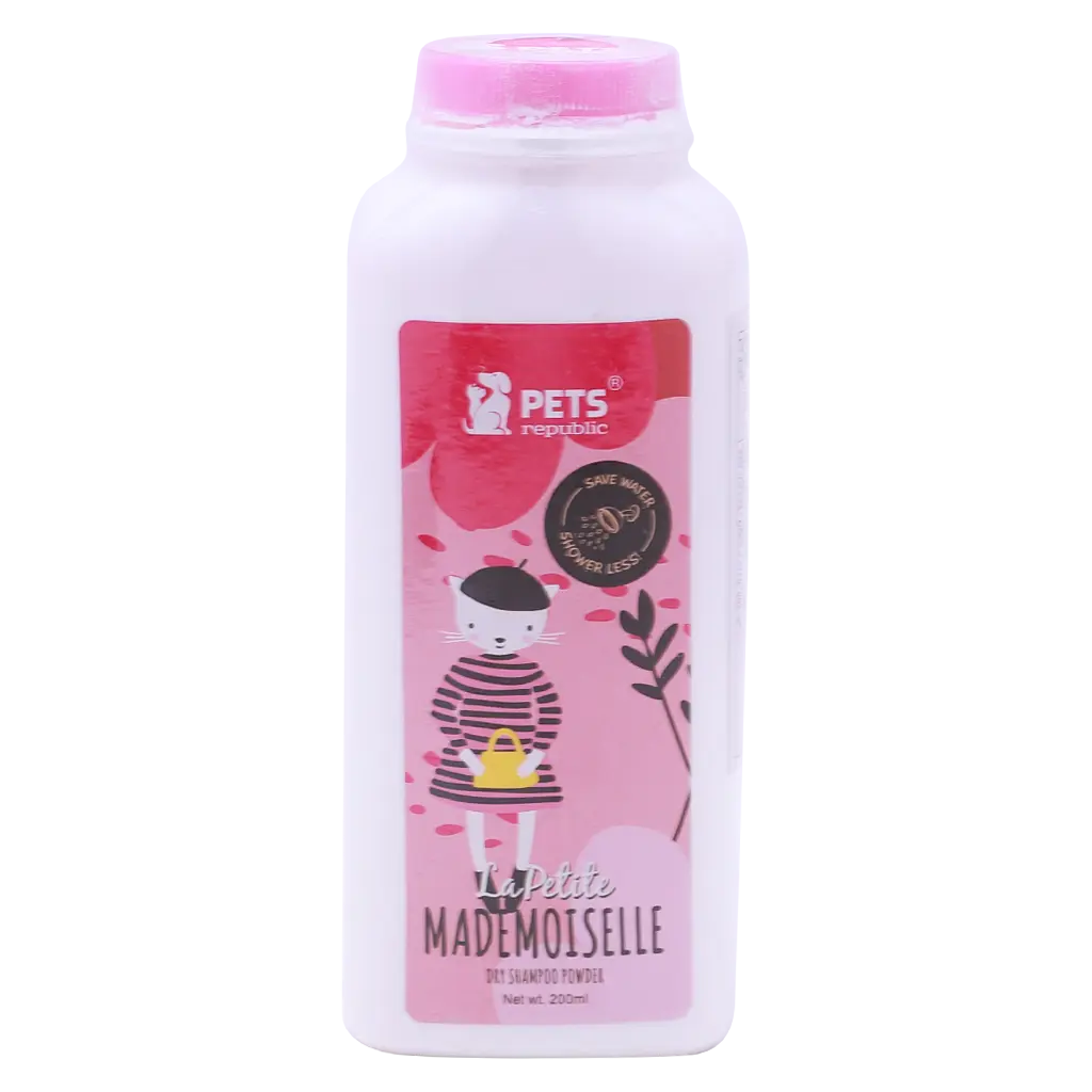 Pets Republic Dry Powder Shampoo La petite Mademoiselle Scent 200gm - view 1