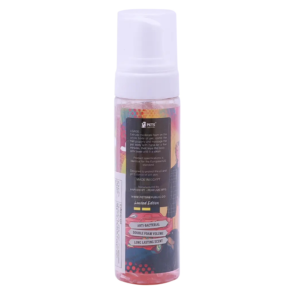 Pets Republic Dry Foam Shampoo  Bubble Gum 250ml - view 2