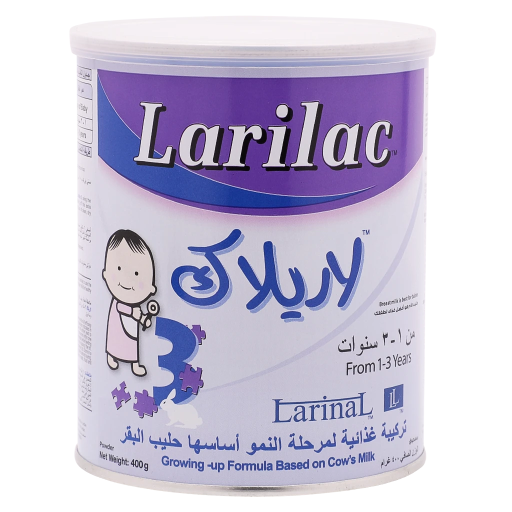 لاريلاك حليب 3  400 جم