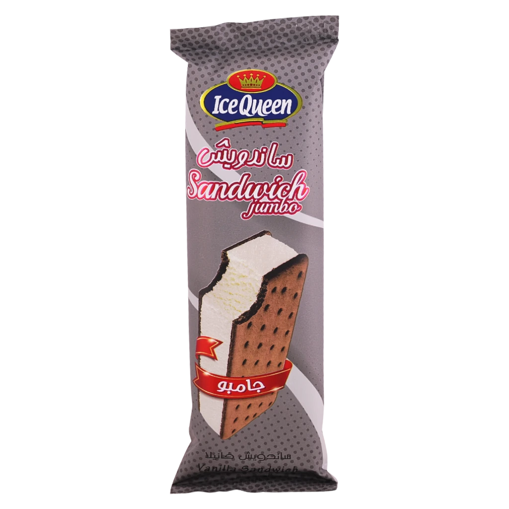 Ice Queen Ice Cream Sandwich Jumpo 100 ml