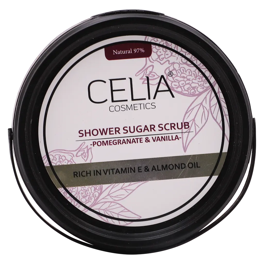 Celia Shower Sugar Scrub pomegranate and Vanilla 600 gm - view 2