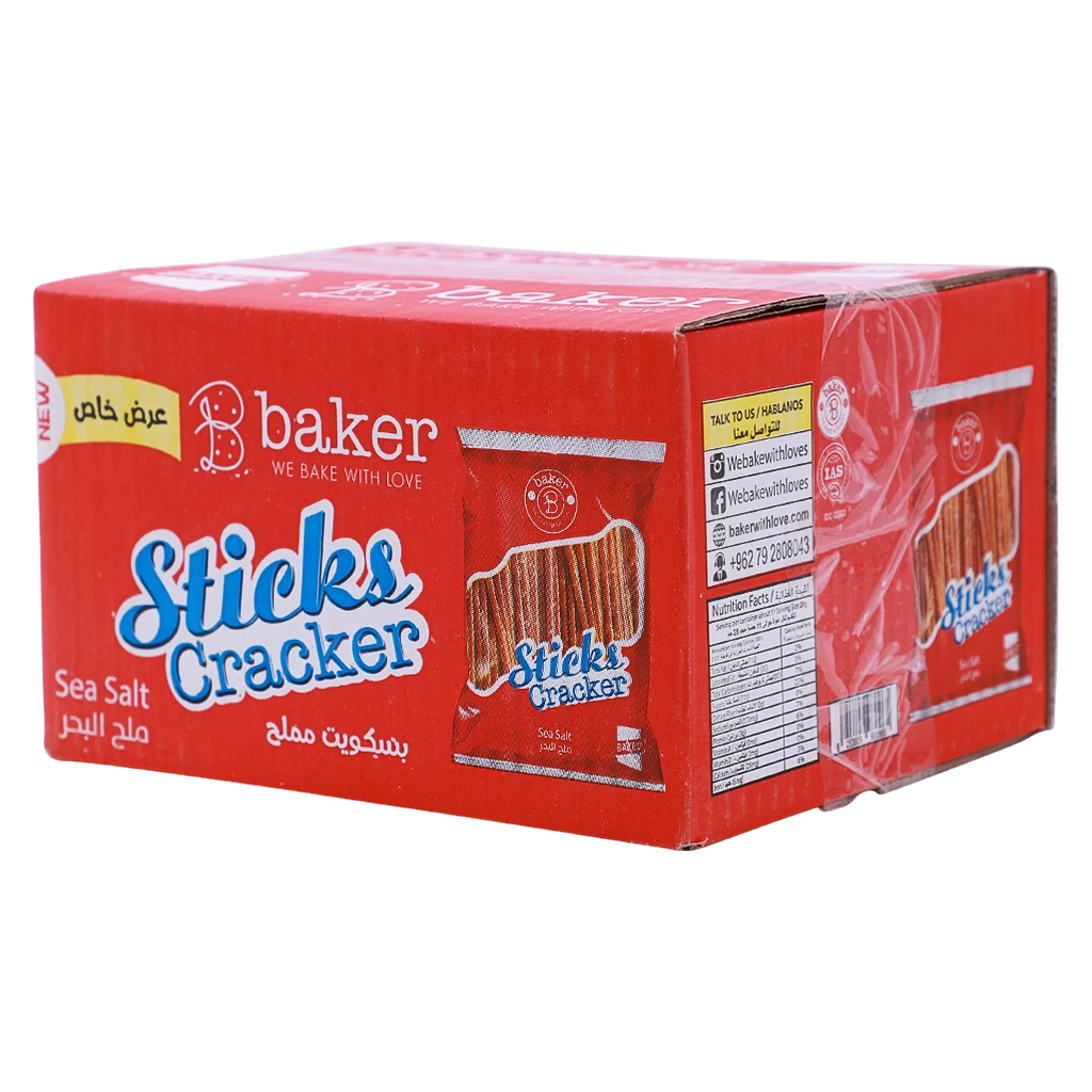 Baker salty Sticks 24 PCS 20 gm