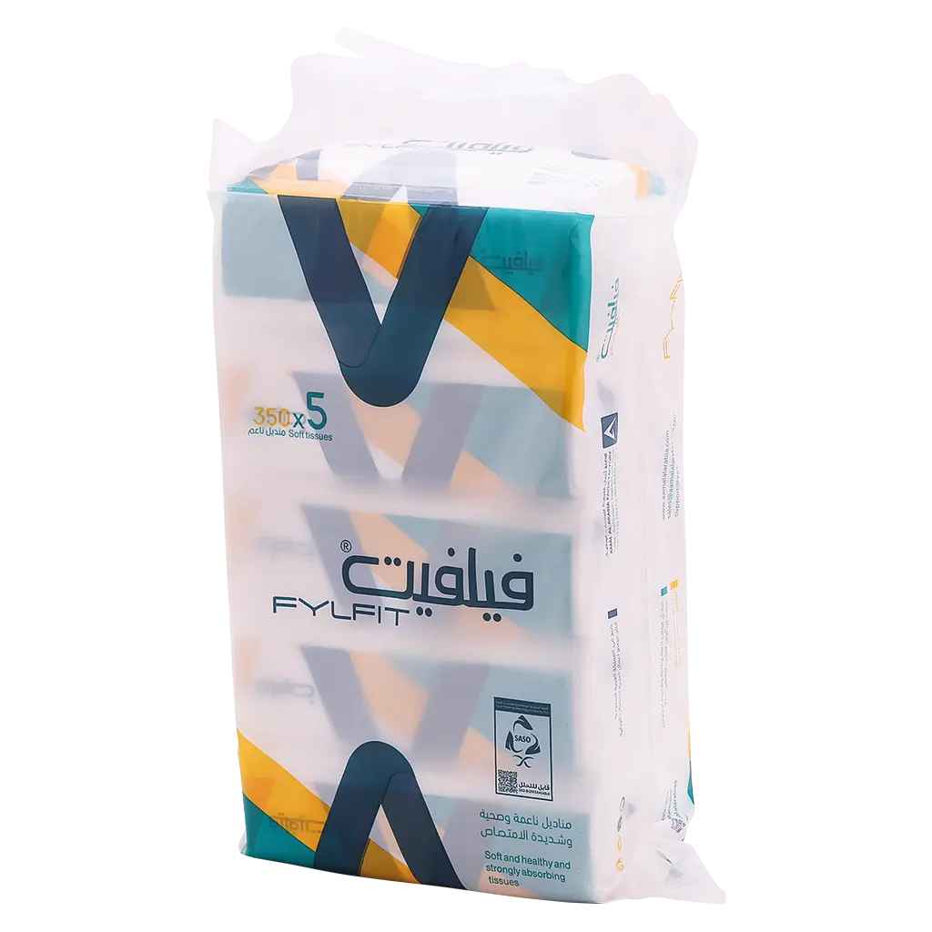 Fylfit Single Soft Tissue Pack of 5 pcs 350 sheet - view 2