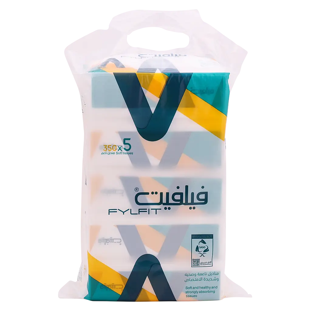 Fylfit Single Soft Tissue Pack of 5 pcs 350 sheet - view 3