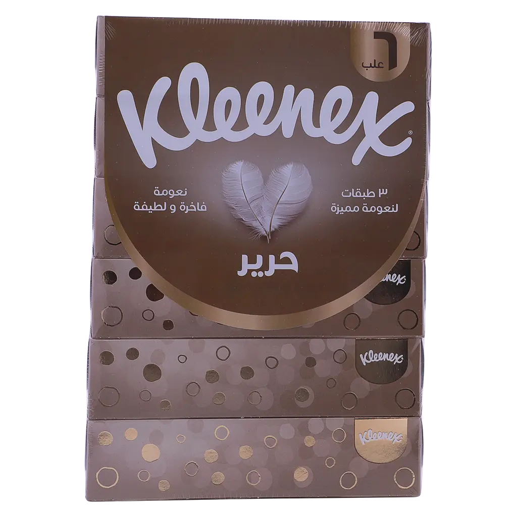 Kleenex Silk Facial Tissue 6 Boxes 50 Sheets - view 2