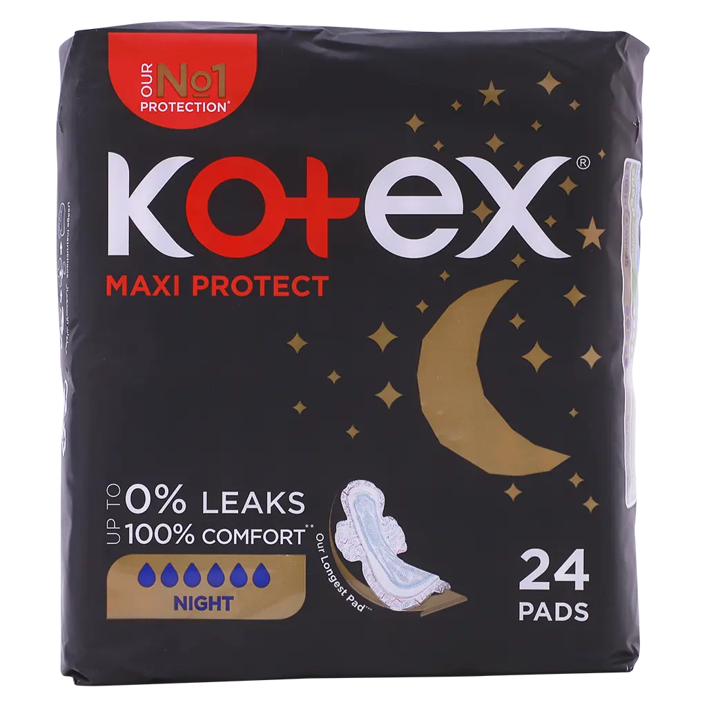 Kotex Maxi Protect Night 24'S - view 3