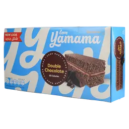 Gandour Yamama Cake Bar Double Chocolate 12 pcs 20 gm